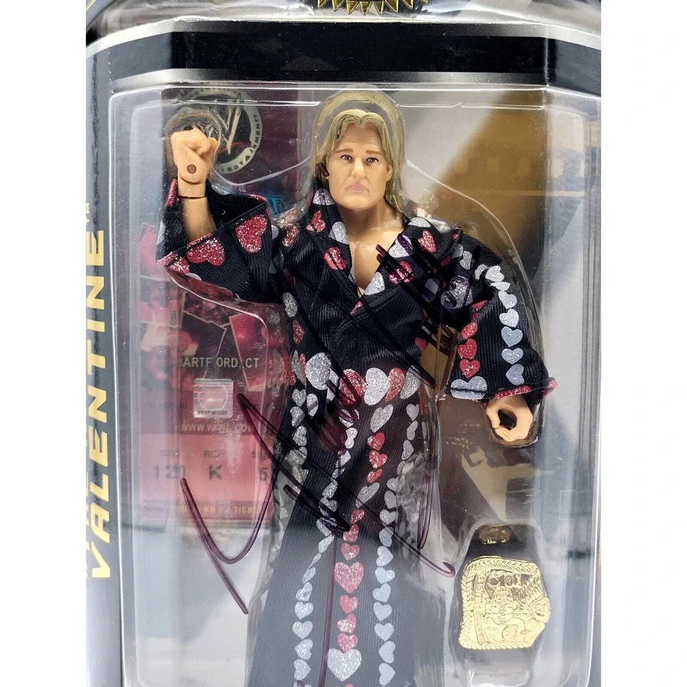 GREG THE HAMMER VALENTINE‎ WWE CLASSIC SUPER STARS SIGNED & SEALED FIGURE